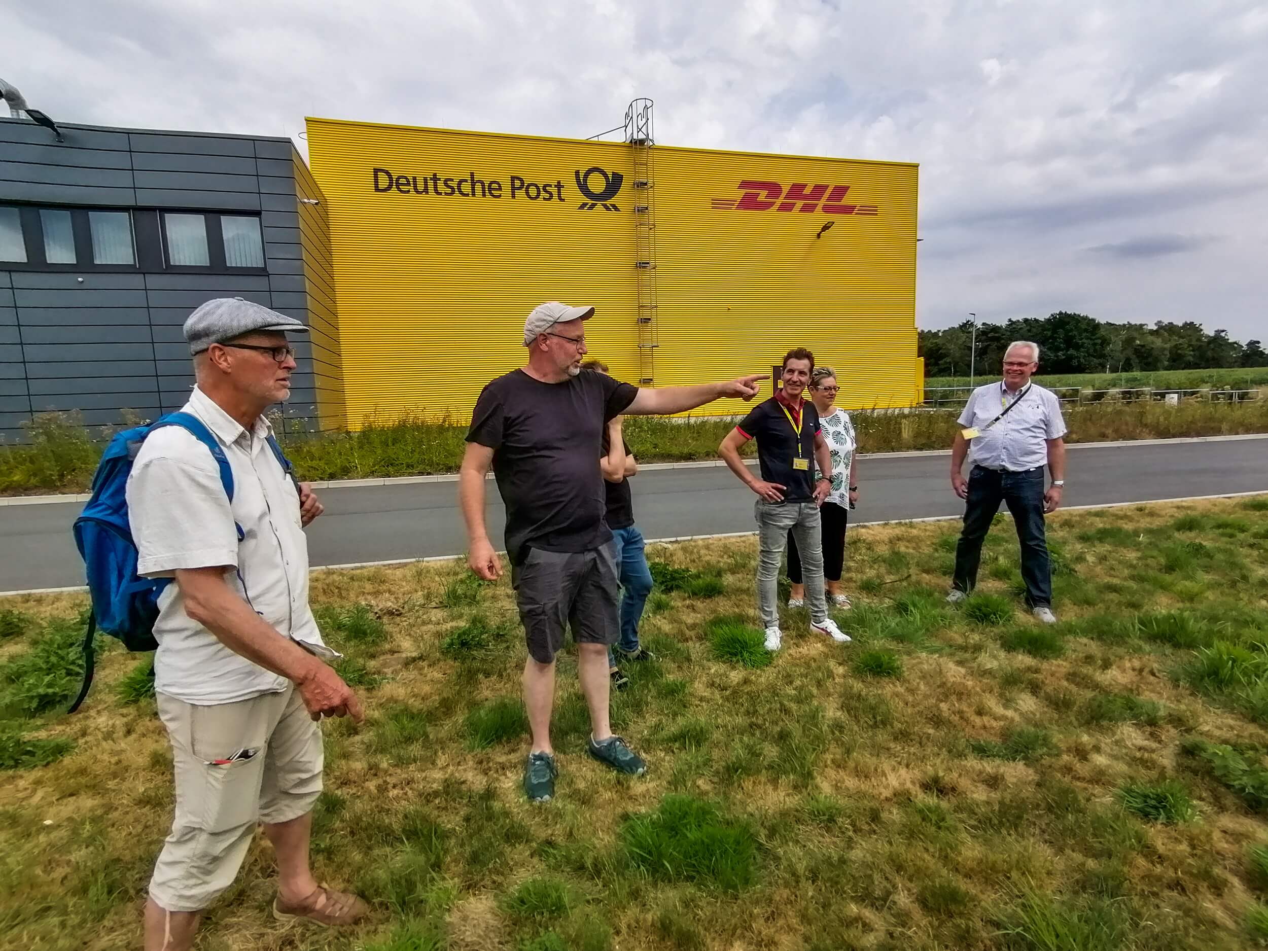 Beratung der DHL-Niederlassung Münster Nord am Hessenbusch.